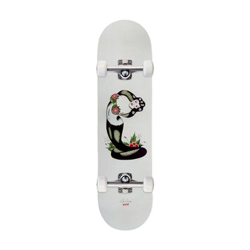 CCS x Tyler Quigley Cobra Woman Skateboard Complete - White