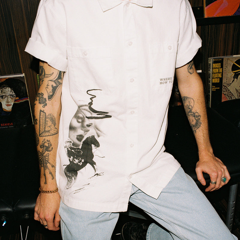 CCS x Zanereti Where to Go Shirt - White