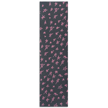 CCS Stars Grip tape - Black/Pink