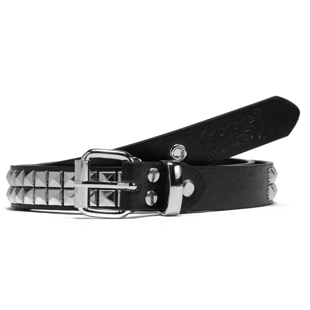 CCS Pyramid Studded Belt - 2 Row - Black display picture 2