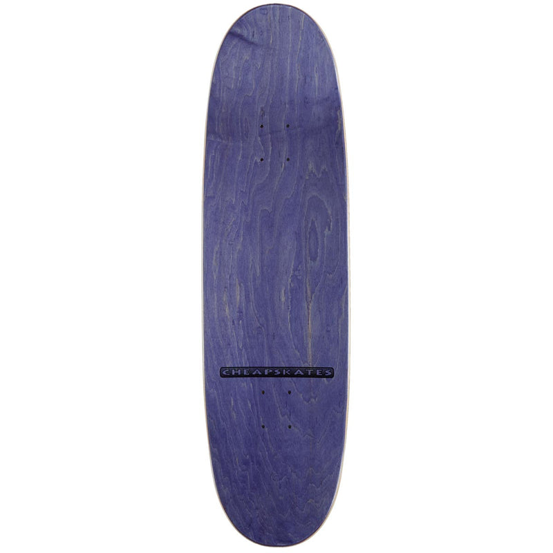 CCS Chain Web Egg1 Shaped Skateboard Complete - Yellow - 9.00