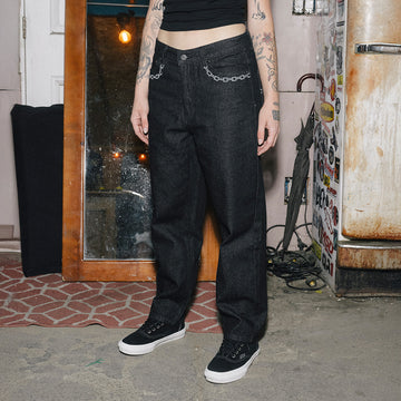 CCS Original Relaxed Taper Jeans - Chain Black