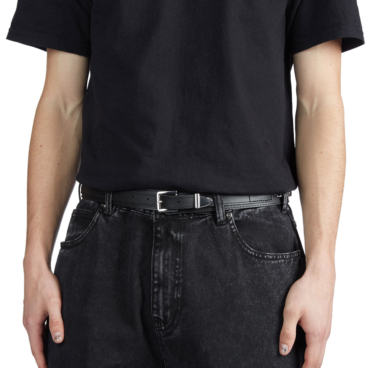 CCS Chain Ranger Leather Belt - Black