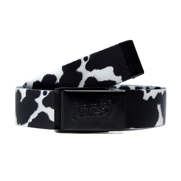 CCS Black Logo Buckle Belt - Cow