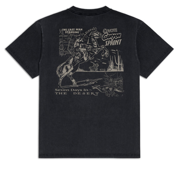 CCS Bootleg Coyote Canyon Sprint T-Shirt - Vintage Black