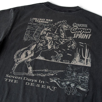 CCS Bootleg Coyote Canyon Sprint T-Shirt - Vintage Black