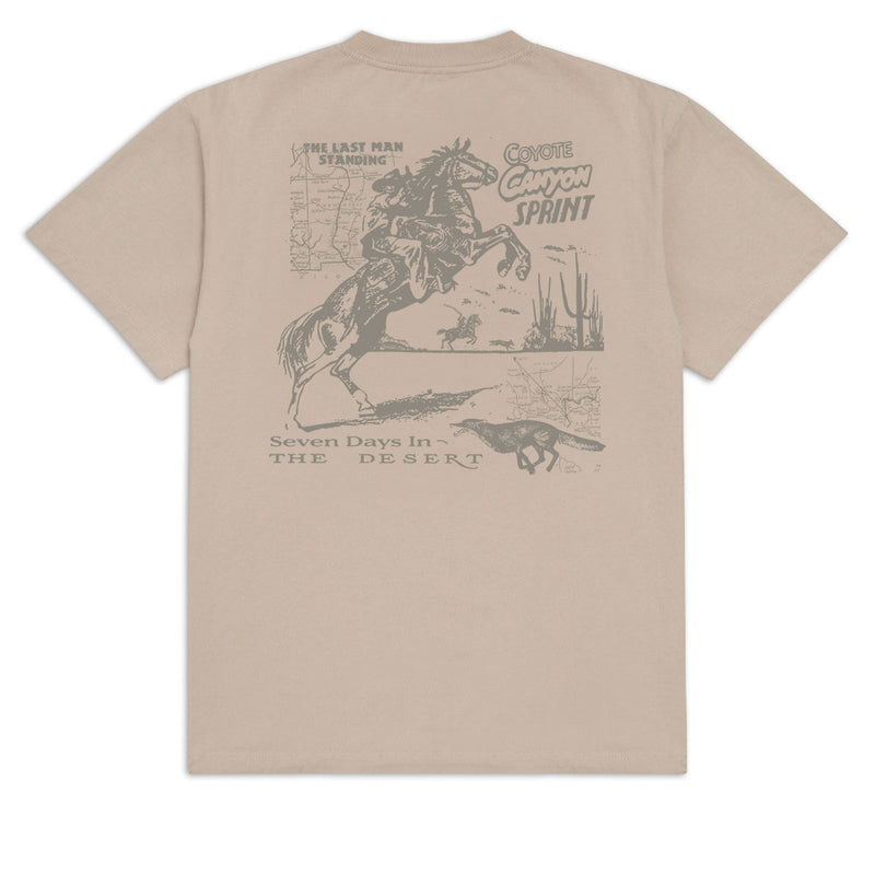 CCS Bootleg Coyote Canyon Sprint T-Shirt - Sand - SM