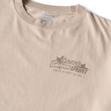 CCS Bootleg Coyote Canyon Sprint T-Shirt - Sand