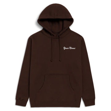 CCS Custom Embroidered Core Pullover Hoodie - Brown - XL