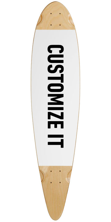 CCS Custom Pintail Longboard Deck