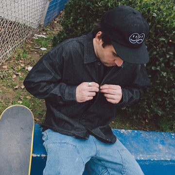 CCS Box Denim Shirt - Black