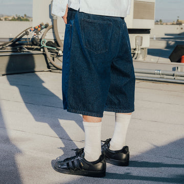 CCS 97 Star Denim Shorts - True Blue