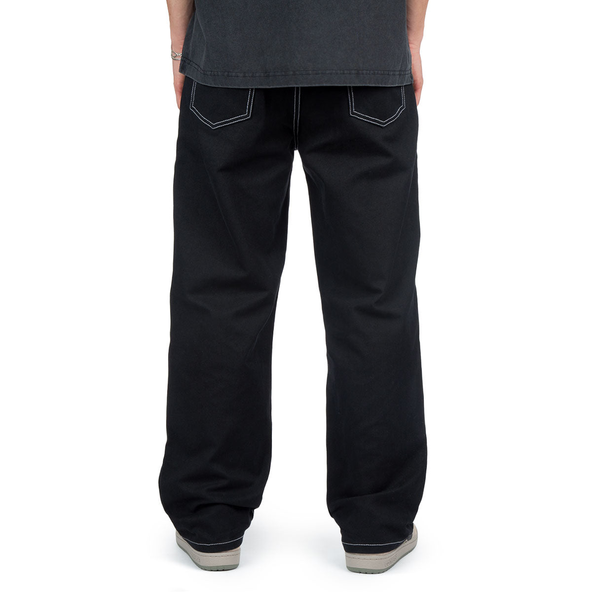 CCS Double Knee Original Relaxed Canvas Pants - Black/White image 4