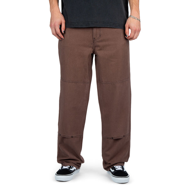 CCS Double Knee Original Relaxed Canvas Pants - Brown/Black