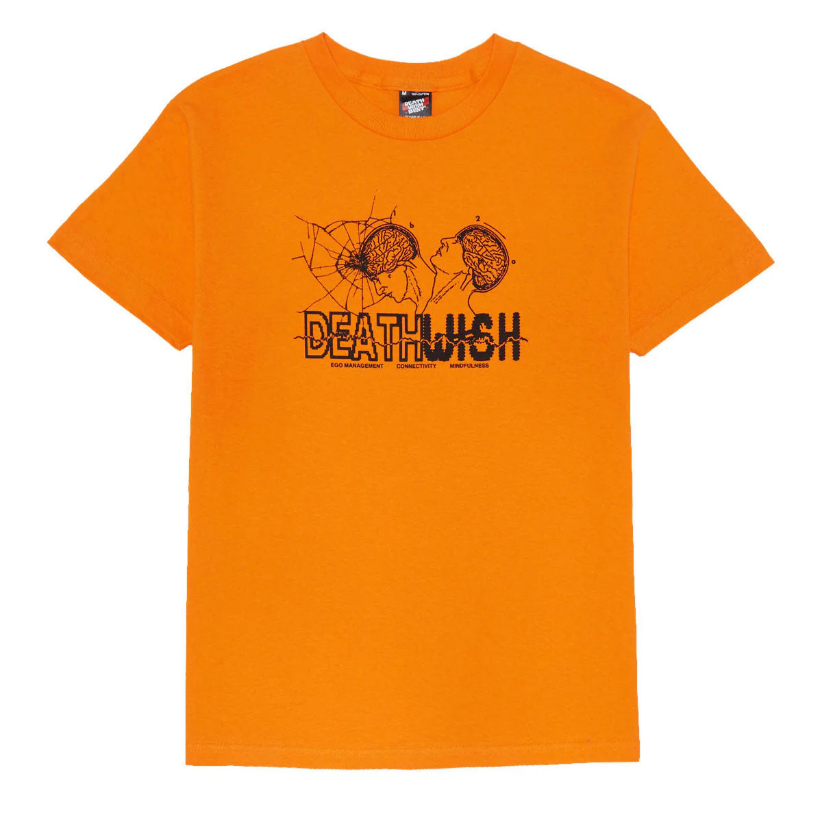 Deathwish Mindfulness T-Shirt - Orange image 1