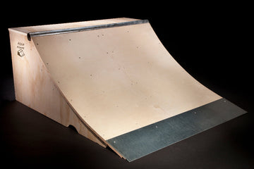 Keen Ramps (two) 2' x 4' Quarter Pipes