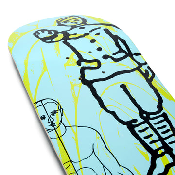 CCS Human Condition Skateboard Complete - Teal/Slime