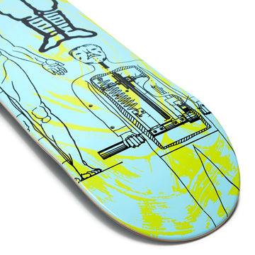 CCS Human Condition Skateboard Deck - Teal/Slime