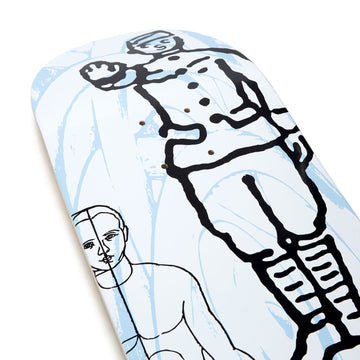 CCS Human Condition Skateboard Complete - White/Blue