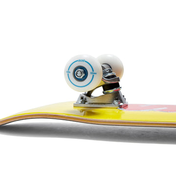 CCS Furry Letters Mini Skateboard Complete - Yellow