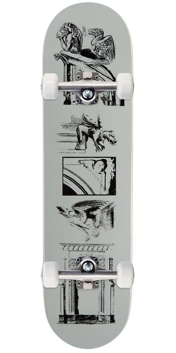 CCS Gargoyle Skateboard Complete - Silver - 8.00