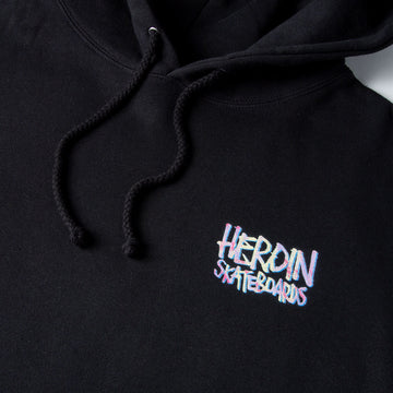 CCS Live x Heroin 420 Egg Hoodie - Black