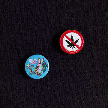 CCS Live x Heroin 420 Egg T-Shirt - Black