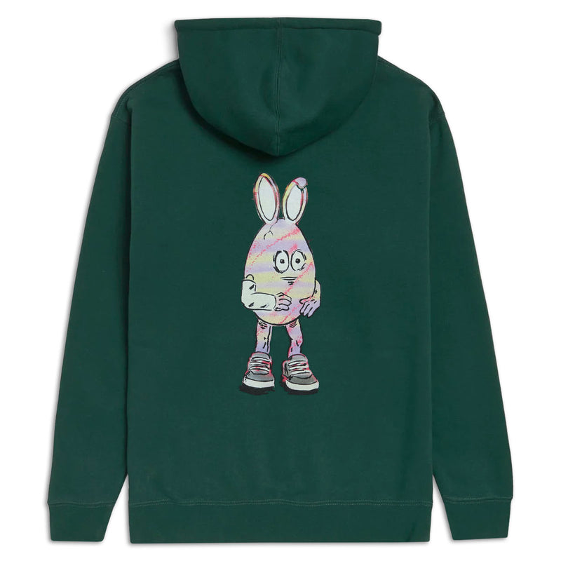 CCS Live x Heroin 420 Egg Hoodie - Green - LG