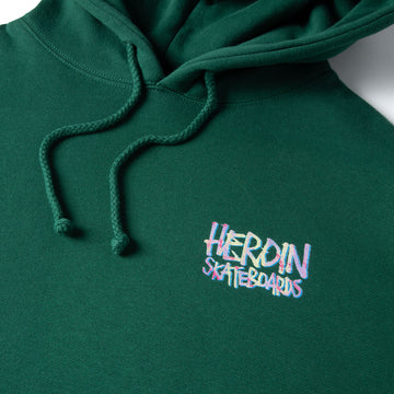 CCS Live x Heroin 420 Egg Hoodie - Green