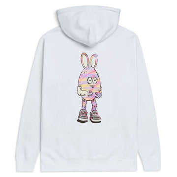 CCS Live x Heroin 420 Egg Hoodie - White - SM