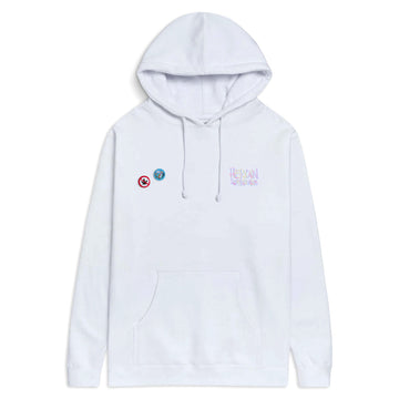 CCS Live x Heroin 420 Egg Hoodie - White