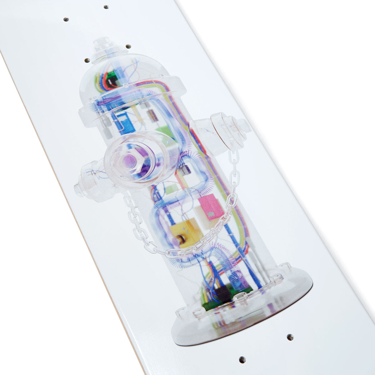 CCS Going Clear Hydrant Mini Skateboard Deck image 3