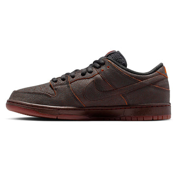 Nike SB Krampus Dunk Low Pro Premium Shoes - Dark Smoke Grey/Campfire Orange/Black