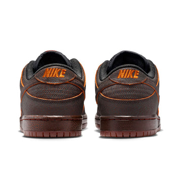 Nike SB Krampus Dunk Low Pro Premium Shoes - Dark Smoke Grey/Campfire Orange/Black