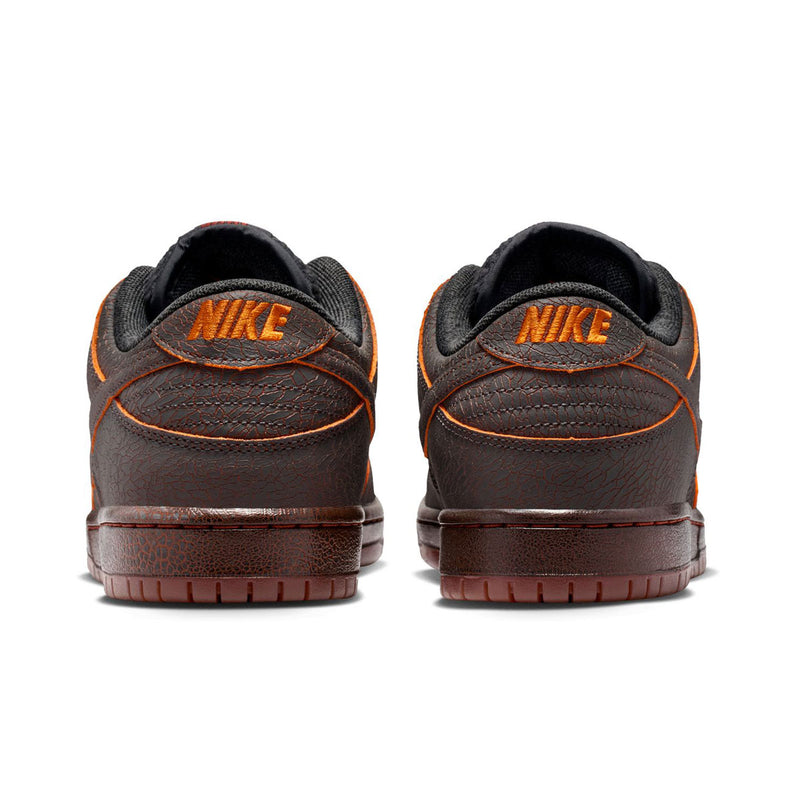 Nike SB Krampus Dunk Low Pro Premium Shoes - Dark Smoke Grey/Campfire Orange/Black