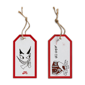 Nike SB Krampus Dunk Low Pro Premium Shoes - Dark Smoke Grey/Campfire Orange/Black