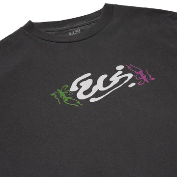 CCS Ink Blot Logo T-Shirt - Faded Black