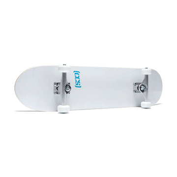 CCS Logo Mini Skateboard Complete - White
