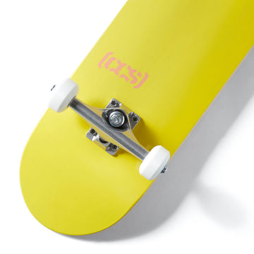 CCS Logo Mini Skateboard Complete - Yellow