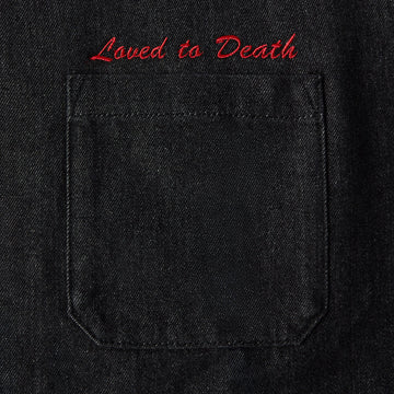 CCS Loved To Death Denim Shirt - Black