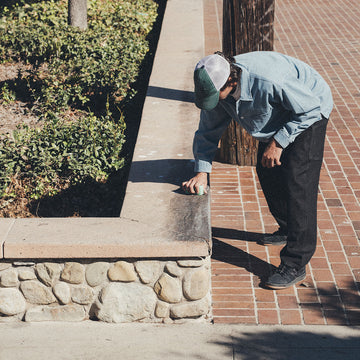 CCS Box Denim Shirt - Light Blue