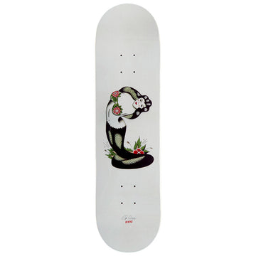 CCS x Tyler Quigley Cobra Woman Skateboard Deck - White - 7.50