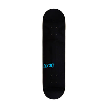 CCS Logo Mini Skateboard Deck - Black - 7.25