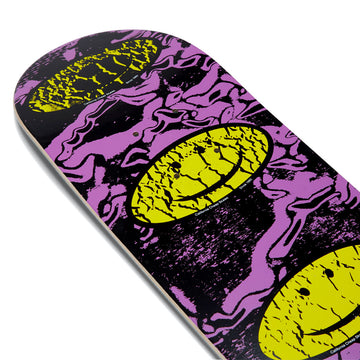 CCS Smile Decay Mini Skateboard Deck - Purple