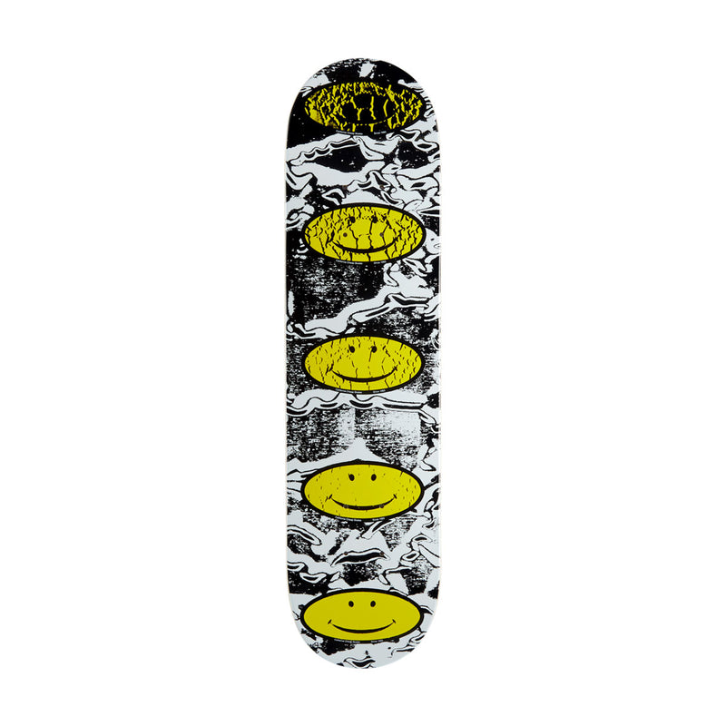 CCS Smile Decay Mini Skateboard Deck - Black - 7.25