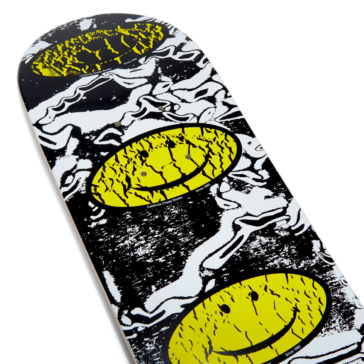 CCS Smile Decay Mini Skateboard Deck - Black image 3