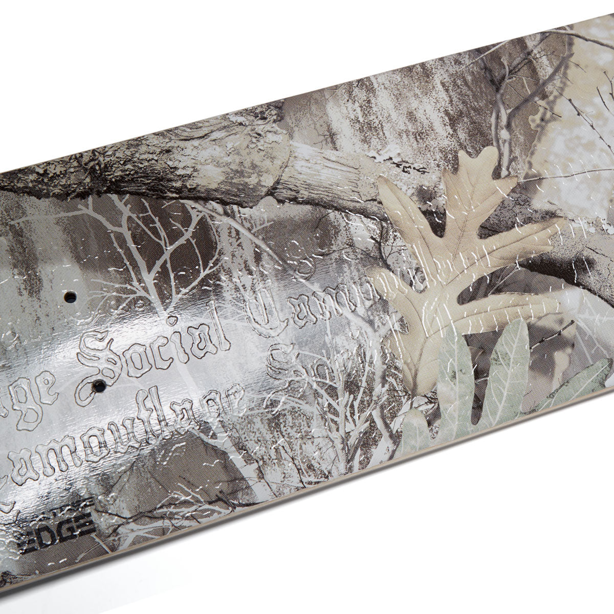 CCS Social Camouflage Embossed Mini Skateboard Deck - Realtree Edge image 3