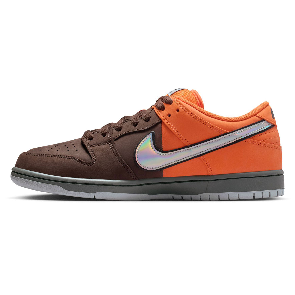 Nike SB Muni Fast Pass Dunk Low Pro Shoes - Safety Orange/Wolf
