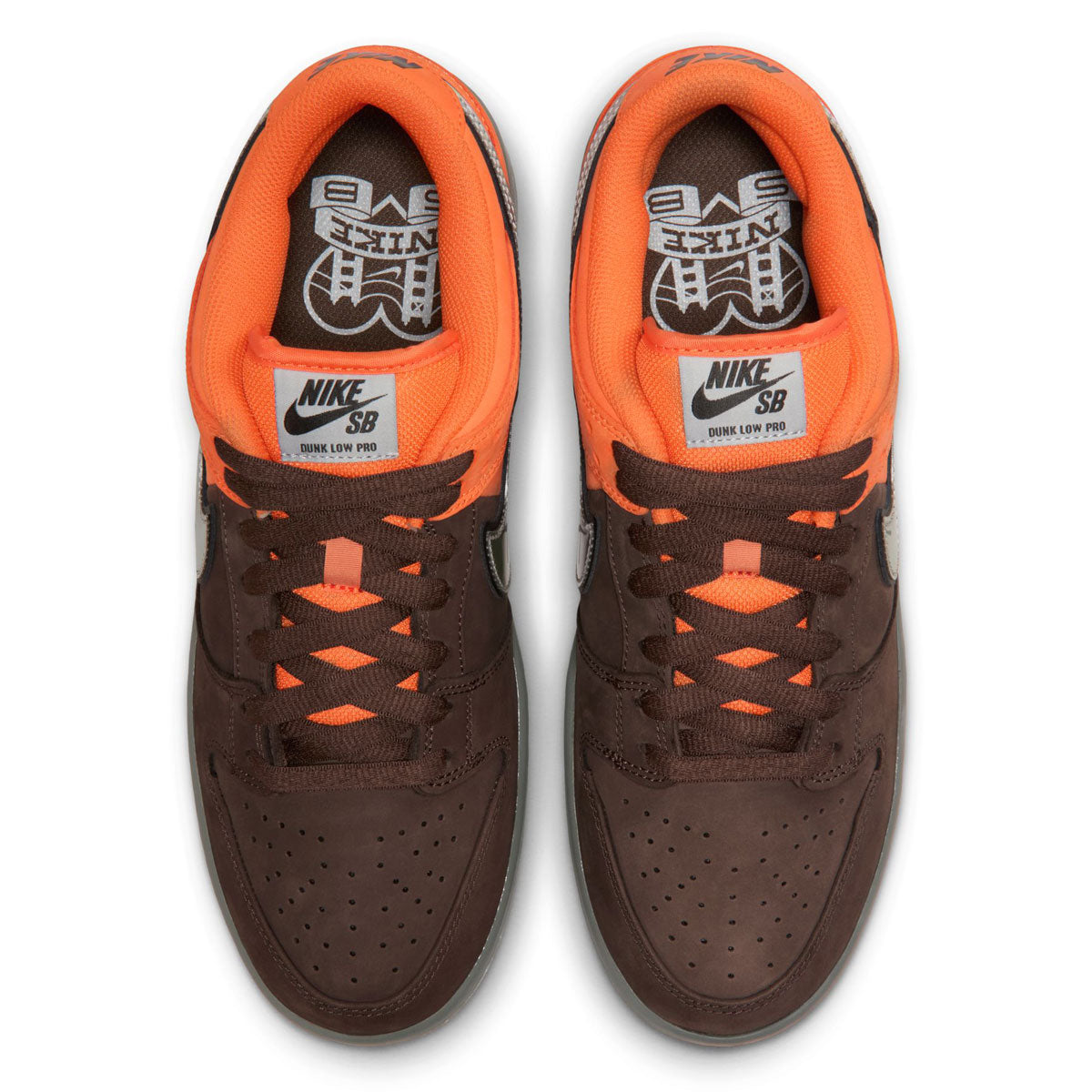 Nike SB Muni Fast Pass Dunk Low Pro Shoes - Safety Orange/Wolf