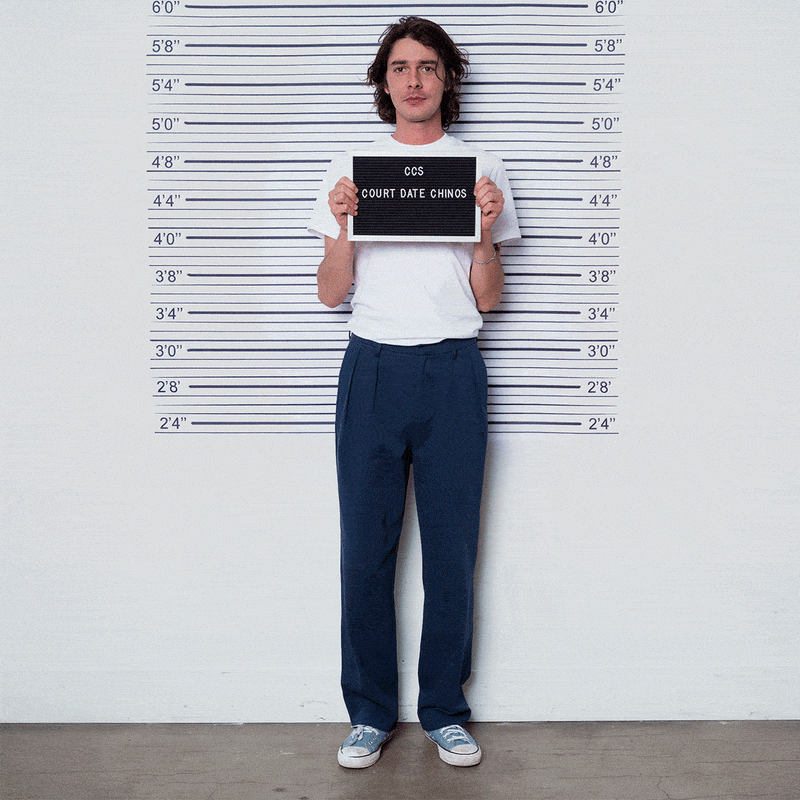 CCS Court Date Chino Pants - Navy